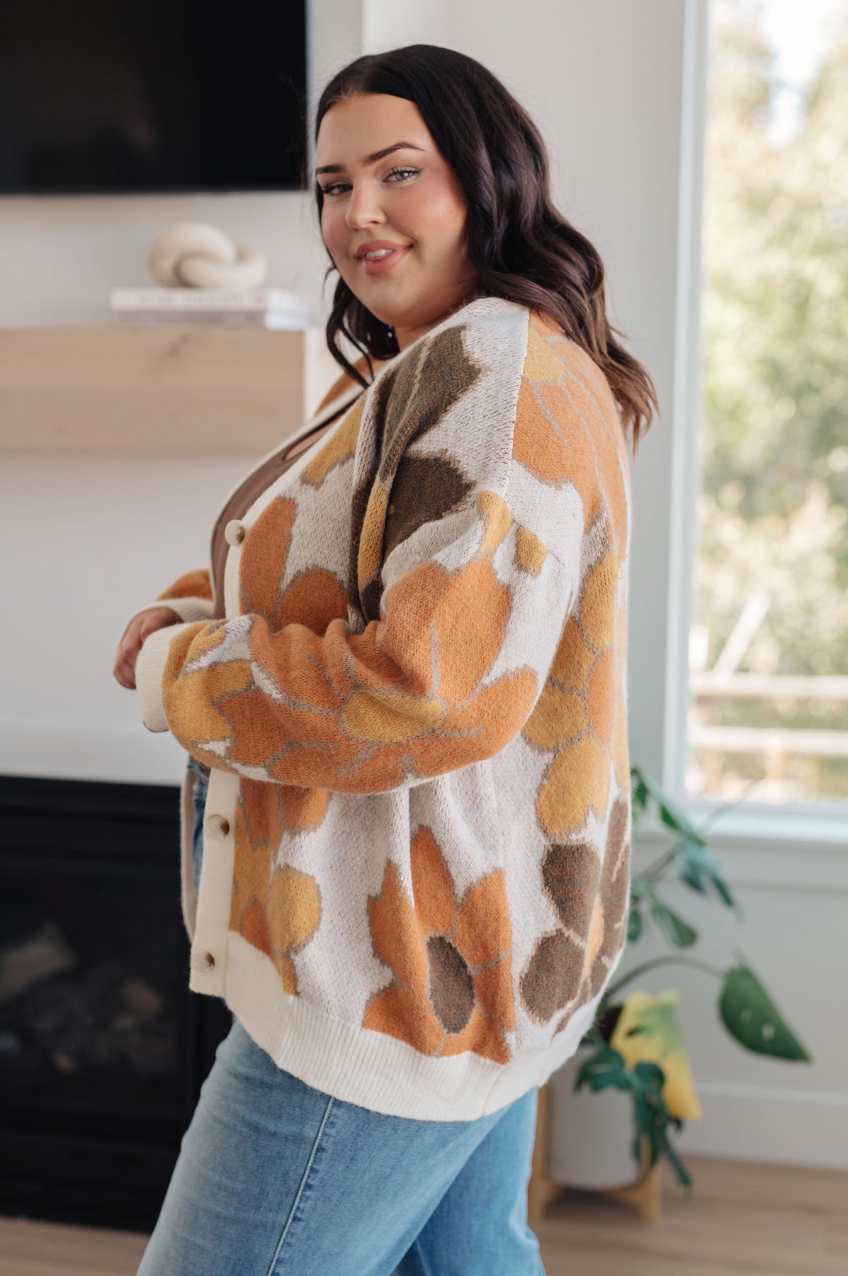 Mod Cardigans Exquisitely Mod Floral Cardigan – Poppy and Seed