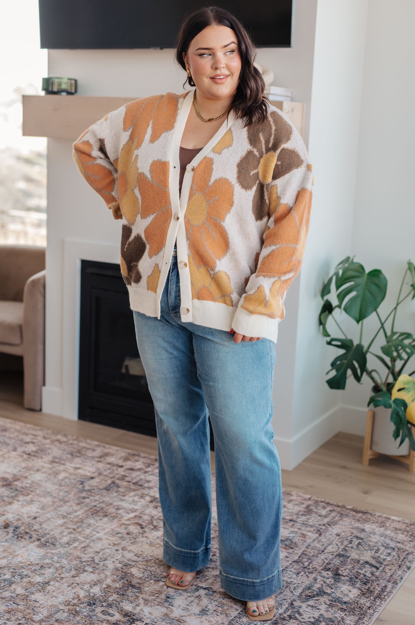 Exquisitely Mod Floral Cardigan – Poppy and Seed